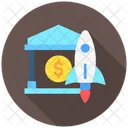 Startup Business Rocket Icon