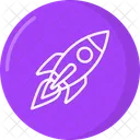 Startup Business Rocket Icon