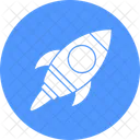 Business Rocket Launch Icon