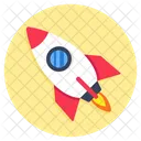 Startup Initiation Rocket Icon