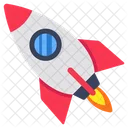 Startup Initiation Rocket Icon