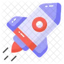 Startup Rocket Launch Icon