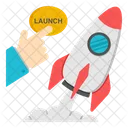 Startup Rocket Missile Icon