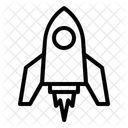 Startup Launch Marketing Icon