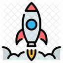 Startup Launch Rocket Icon