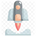 Startup Launch Rocket Icon
