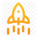 Startup Launch Marketing Icon