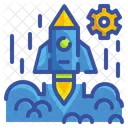 Startup Launch Rocket Icon