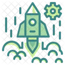 Startup Launch Rocket Icon