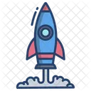 Startup Launch Rocket Icon