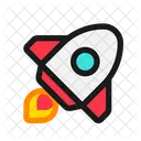 Startup Launch Rocket Icon