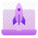 Startup Business Rocket Icon