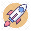 Startup Rocket Launch Rocket Icon