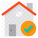State Quarantine Stay At Home Home Icon