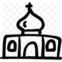 Stately Home Manor House Luxury Mansion Icon