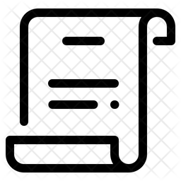 Statement Icon - Download in Glyph Style