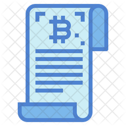 Statement Icon - Download in Colored Outline Style