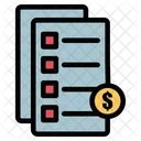 Statements Billing Bills Icon
