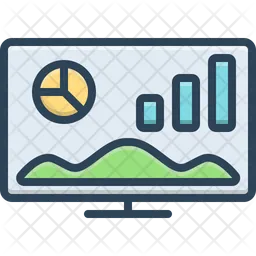 Static chart  Icon