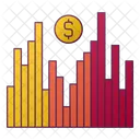 Statics Graph Money Icon