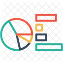 Statics Pie Bar Icon