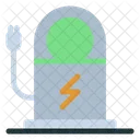 Station Energy Electric Icon