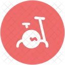 Stationar Fahrrad Ubung Symbol