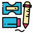 Stationary Tool Pencil Icon