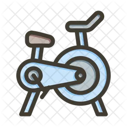 Stationary Bicycle  Icon