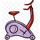 Stationary Scooter Stationary Bike Exercise Icon