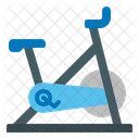 Stationary Bike Exercise Equipment Cycling Icon
