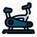 Stationary Bike Training Strength Icon