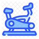 Stationary Bike Training Strength Icon