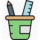 Stationary Box Box Cup Icon