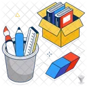 Stationary Office Pencil Icon