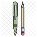 Stationery Pen Pencil Icon
