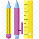 Stationaries Stationery Pencil Icon