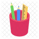 Stationery Stationery Pot Sketching Tools Icon