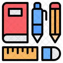 Stationery Supplies Pencil Icon