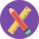 Material Stationery Pencil Icon