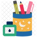 Stationery Cup Stationery Holder Tool Icon