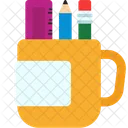 Stationery Cup Stationery Stationery Holder Icon