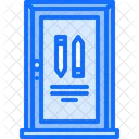 Stationery Door Stationery Sign Icon
