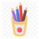 Stationery Holder Pencil Pot Pencil Holder Icon