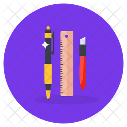 Stationery Items Icon