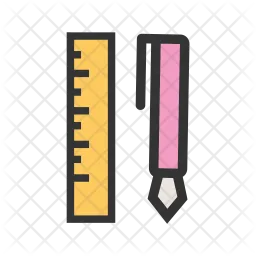 Stationery items  Icon