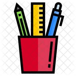 Stationery Jar  Icon