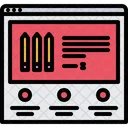 Stationery Website  Icon