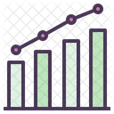 Statistic Graph Trend Icon