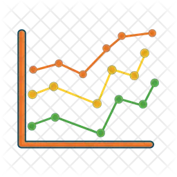 Statistic chart line  Icon